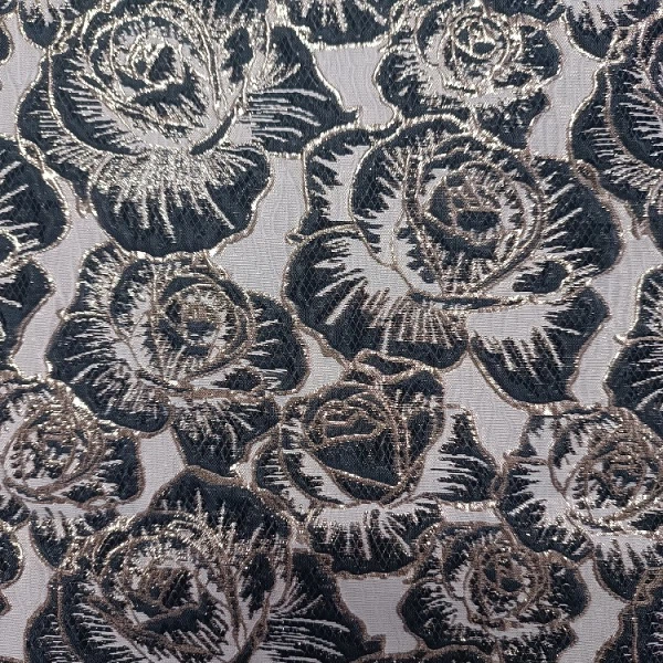 floral metal jacquard fabric floral metal jacquard fabric
