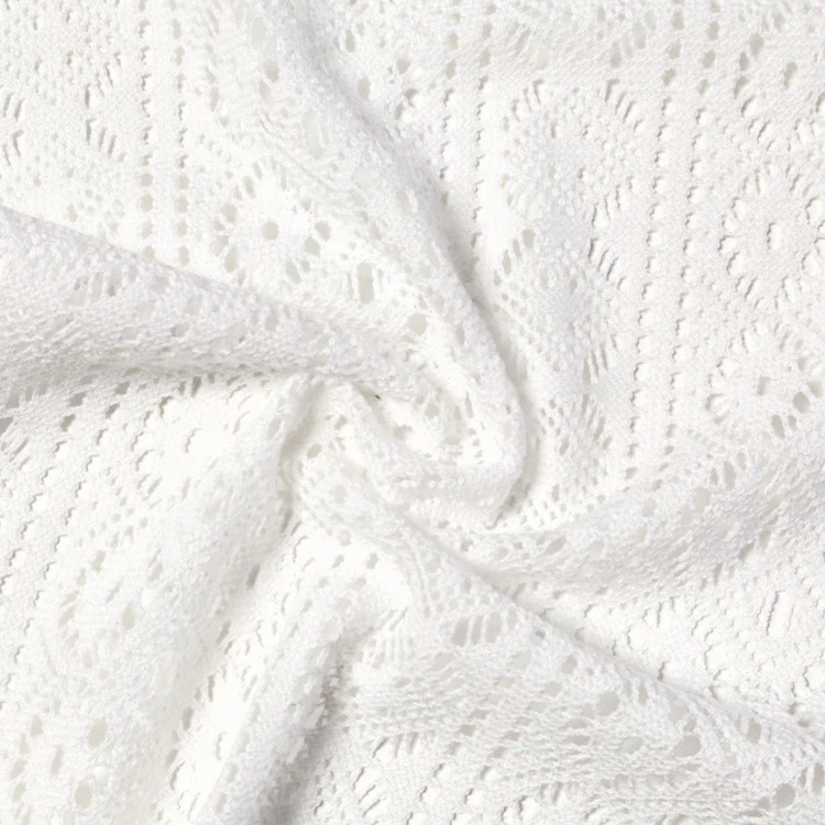 Tricot Crochet Geometric Fabric 3 Tricot Crochet Geometric Fabric 3