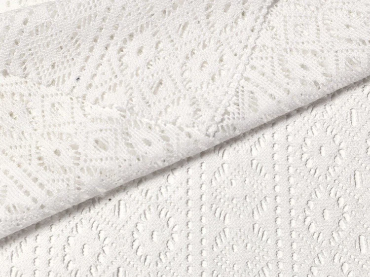 Tricot Crochet Geometric Fabric 4 Tricot Crochet Geometric Fabric 4