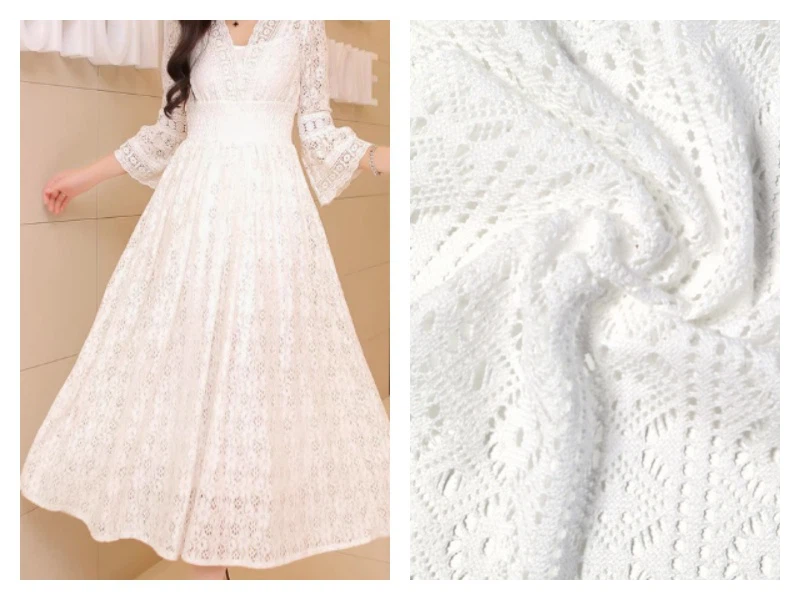 Tricot Crochet Geometric Fabric 5 Tricot Crochet Geometric Fabric 5